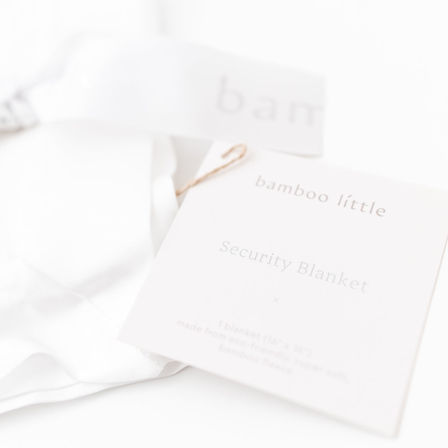 Cream Security Blanket