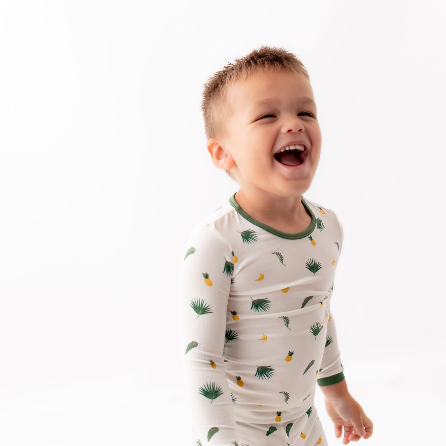 Tropical Palms Pajama Set