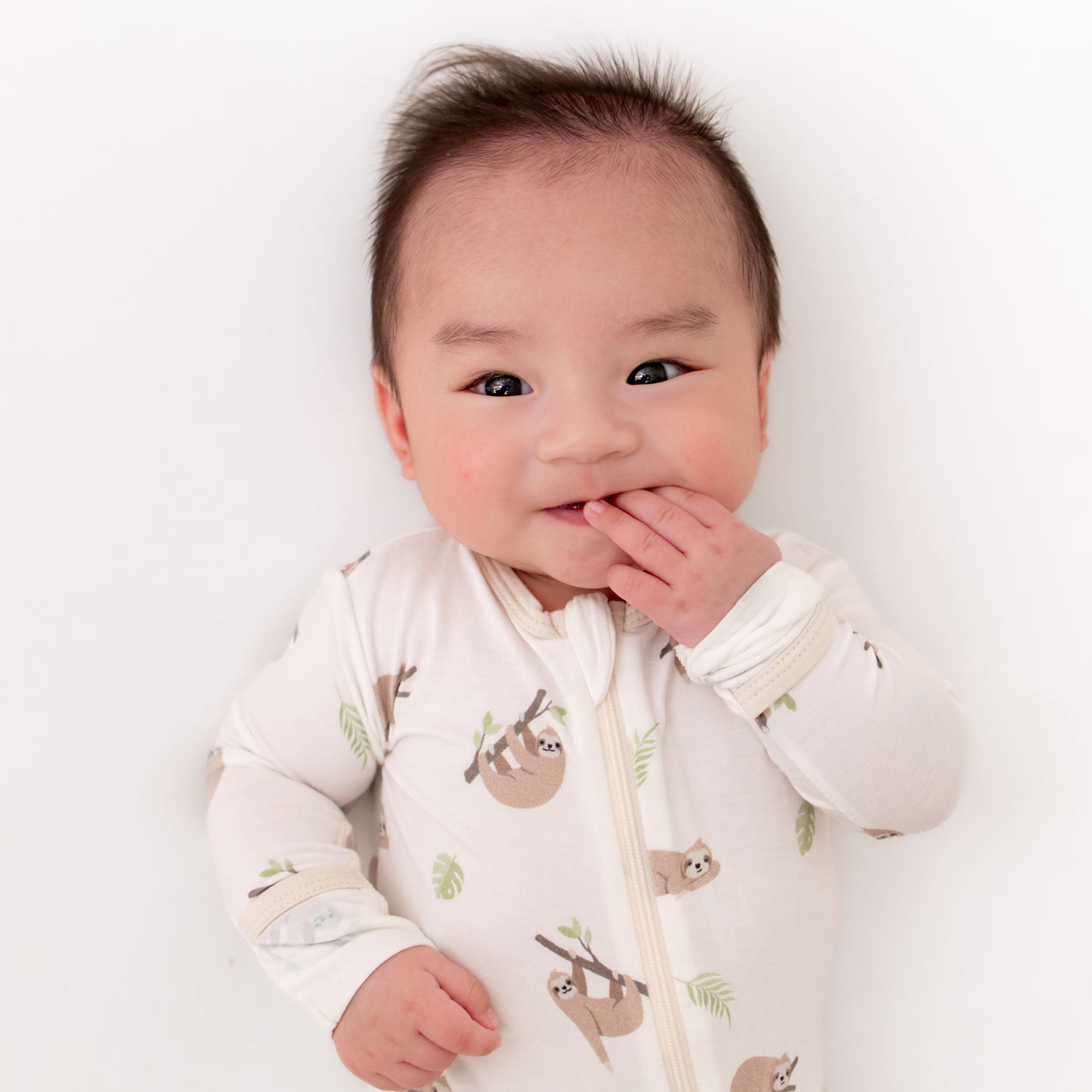 Sloth Zippered Footie