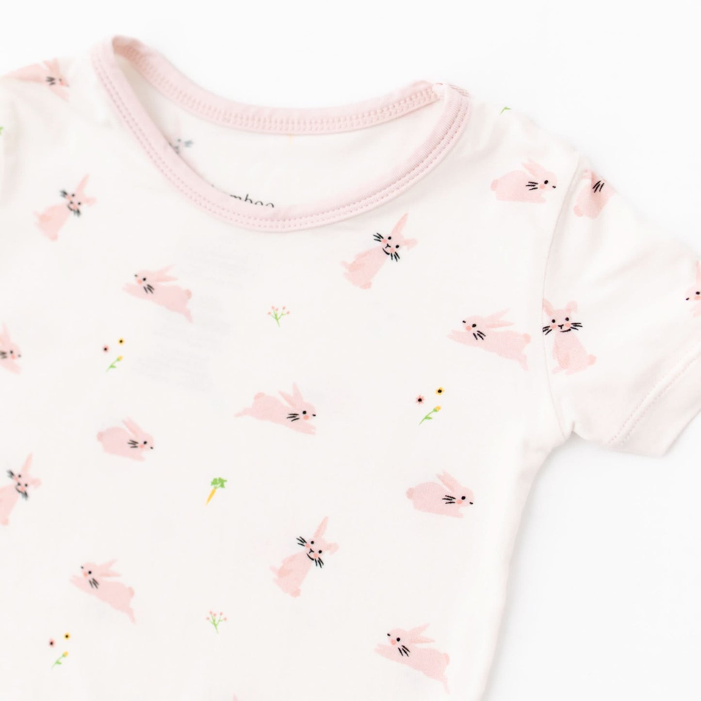 Bunny Short Sleeve Pajama Set