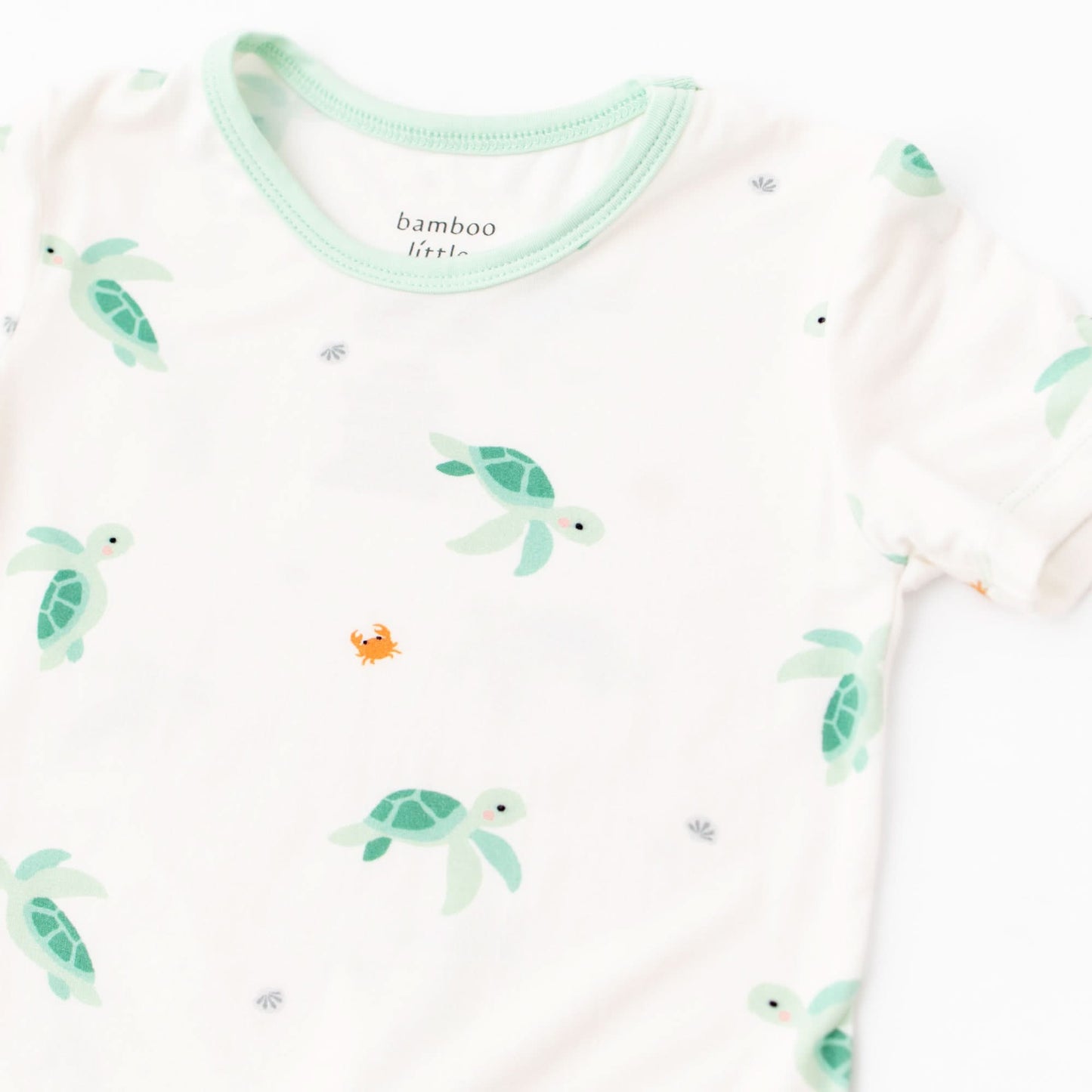 Turtle Short Sleeve Pajama Set