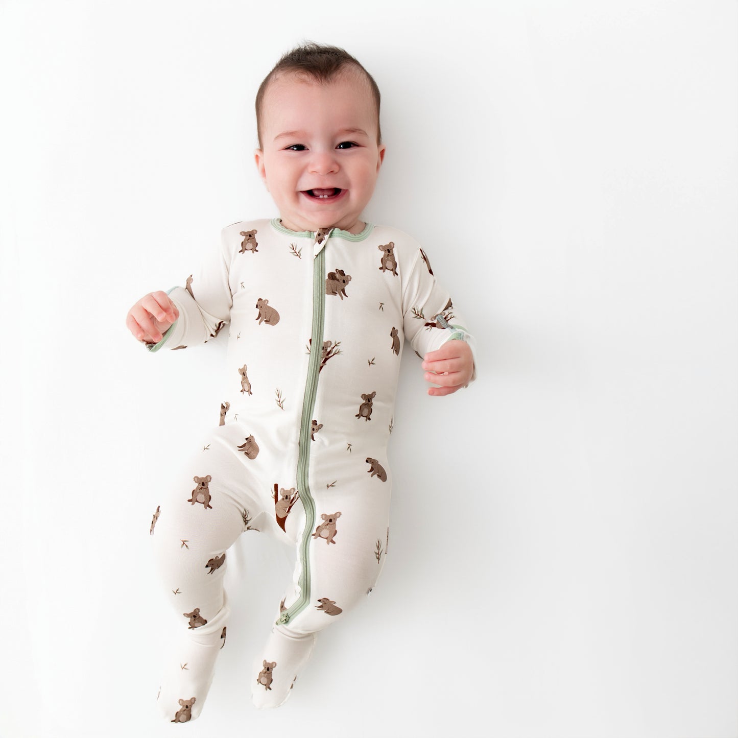 Koala Zippered Footie