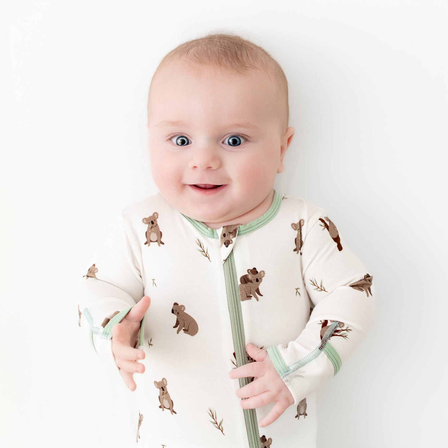 Koala Zippered Footie