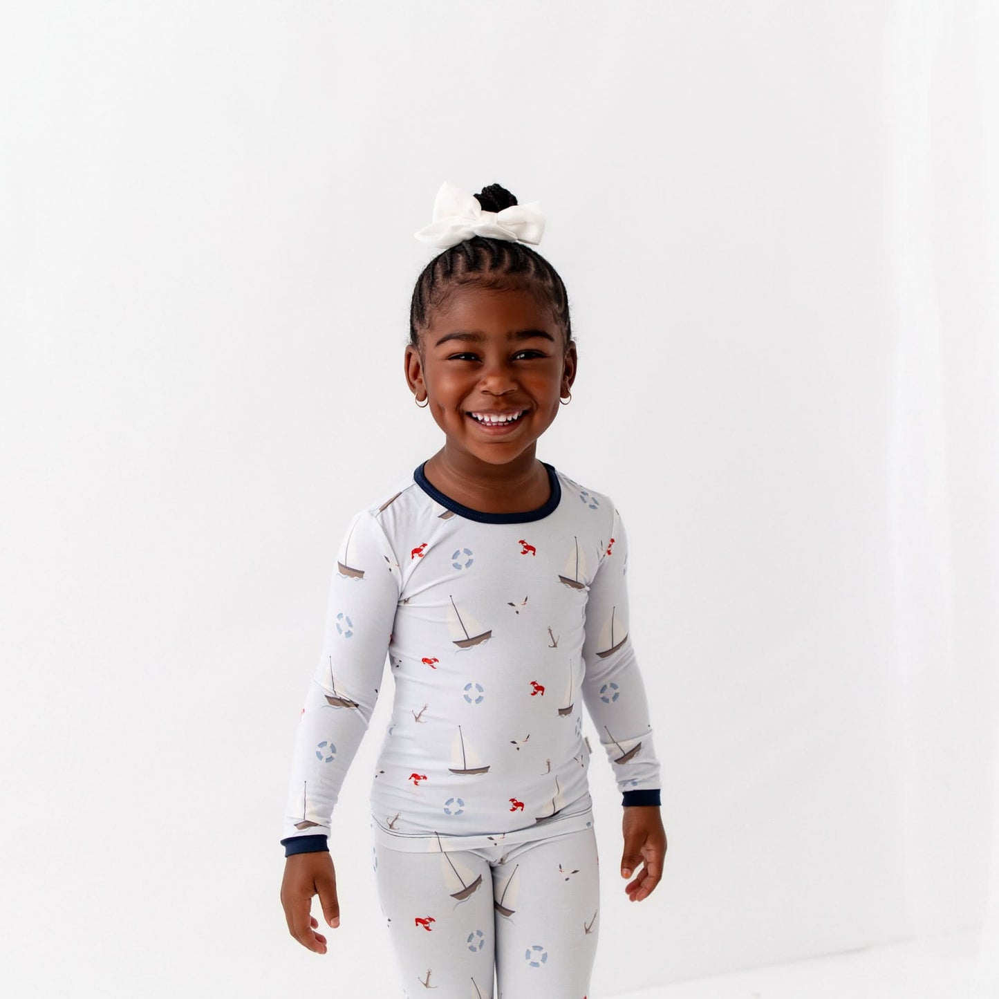 Sailboats Pajama Set