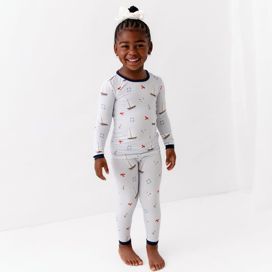 Sailboats Pajama Set