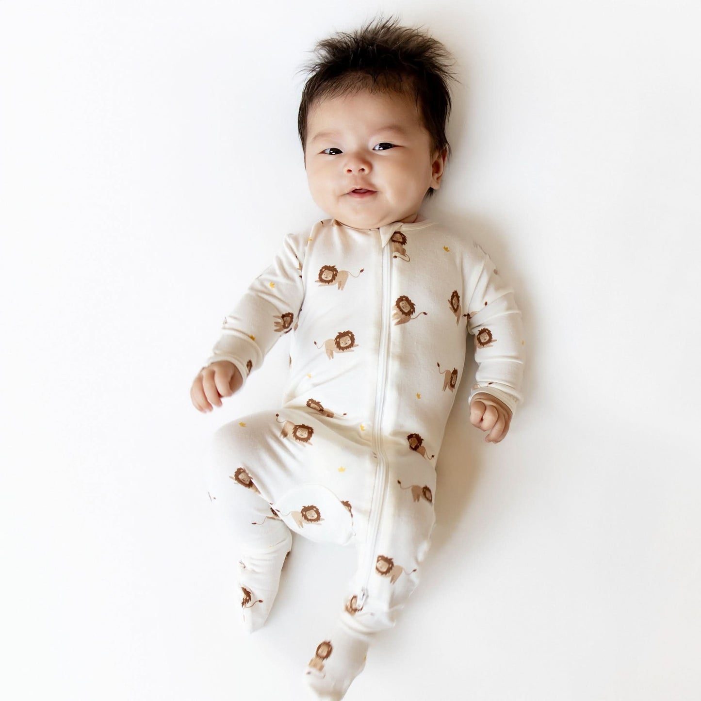Lion Zippered Footie