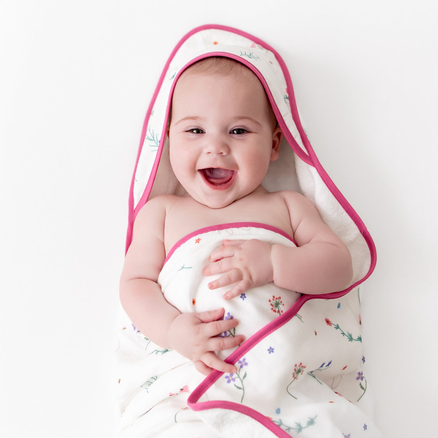 Wildflowers Hooded Towel Set