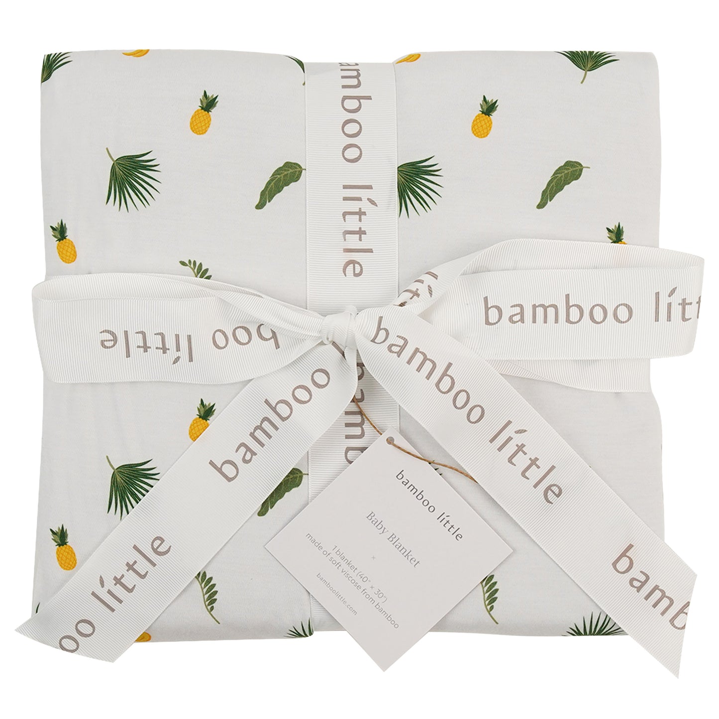 Tropical Palms Baby Blanket