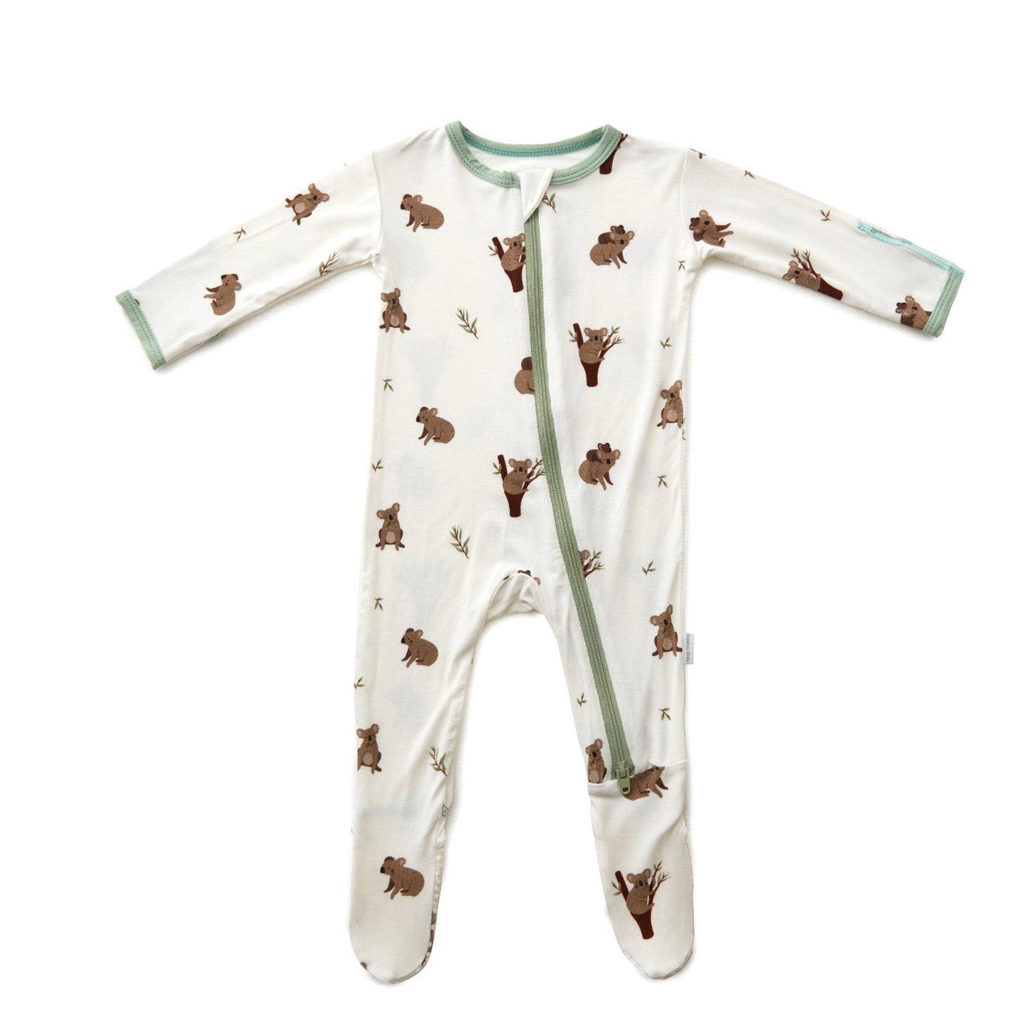 Koala Zippered Footie