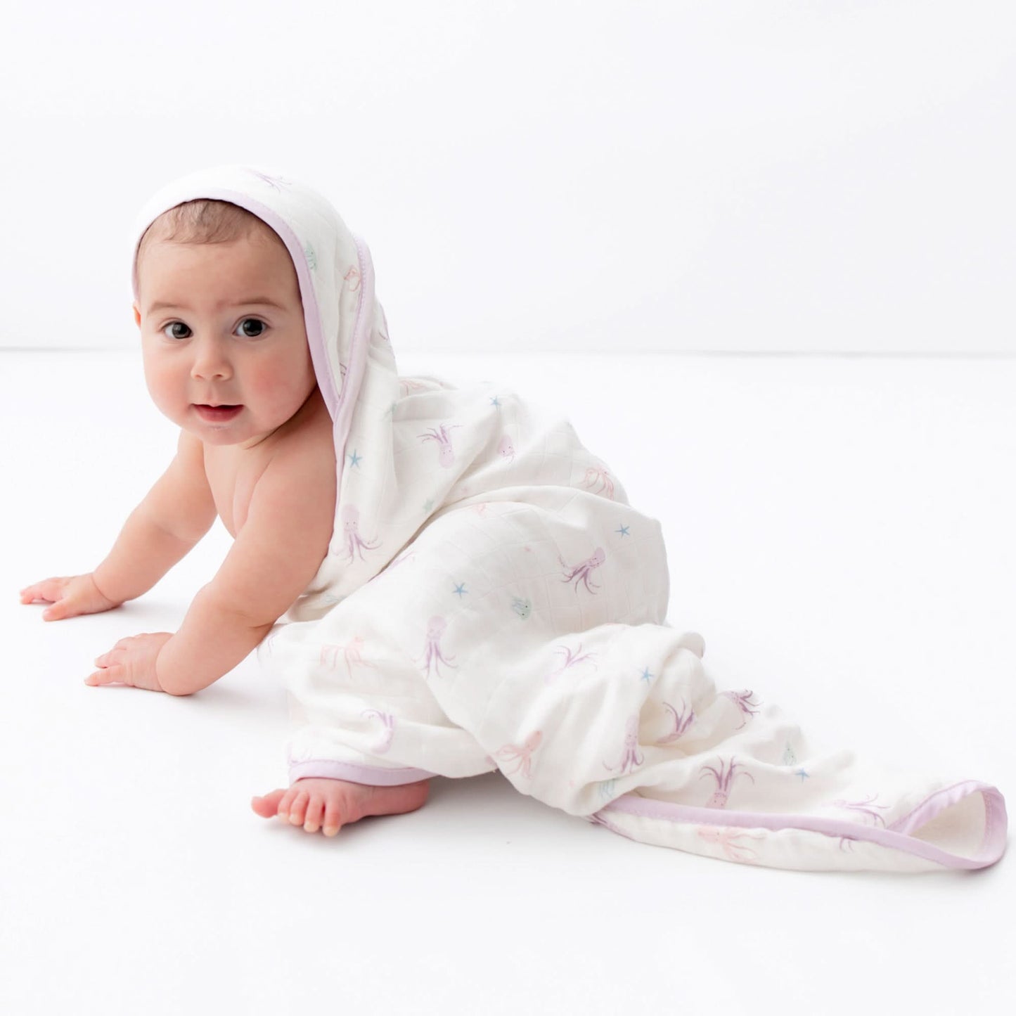 Octopus Hooded Towel Set