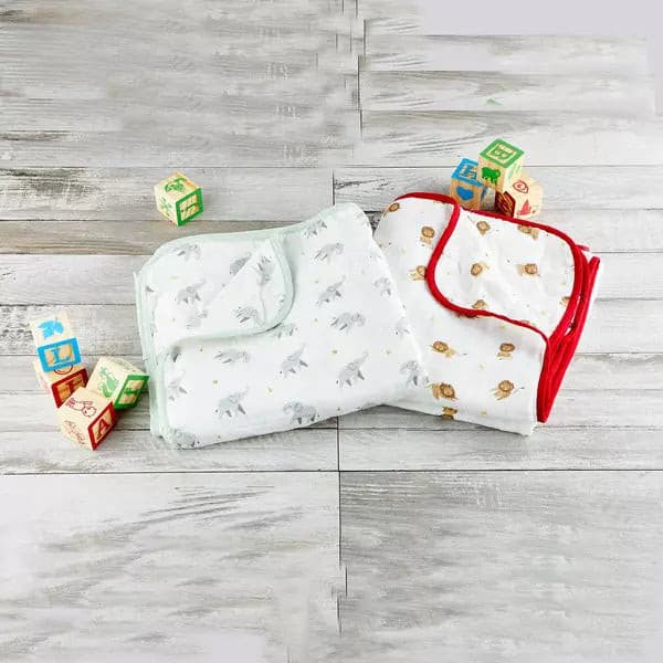 animal print baby blankets