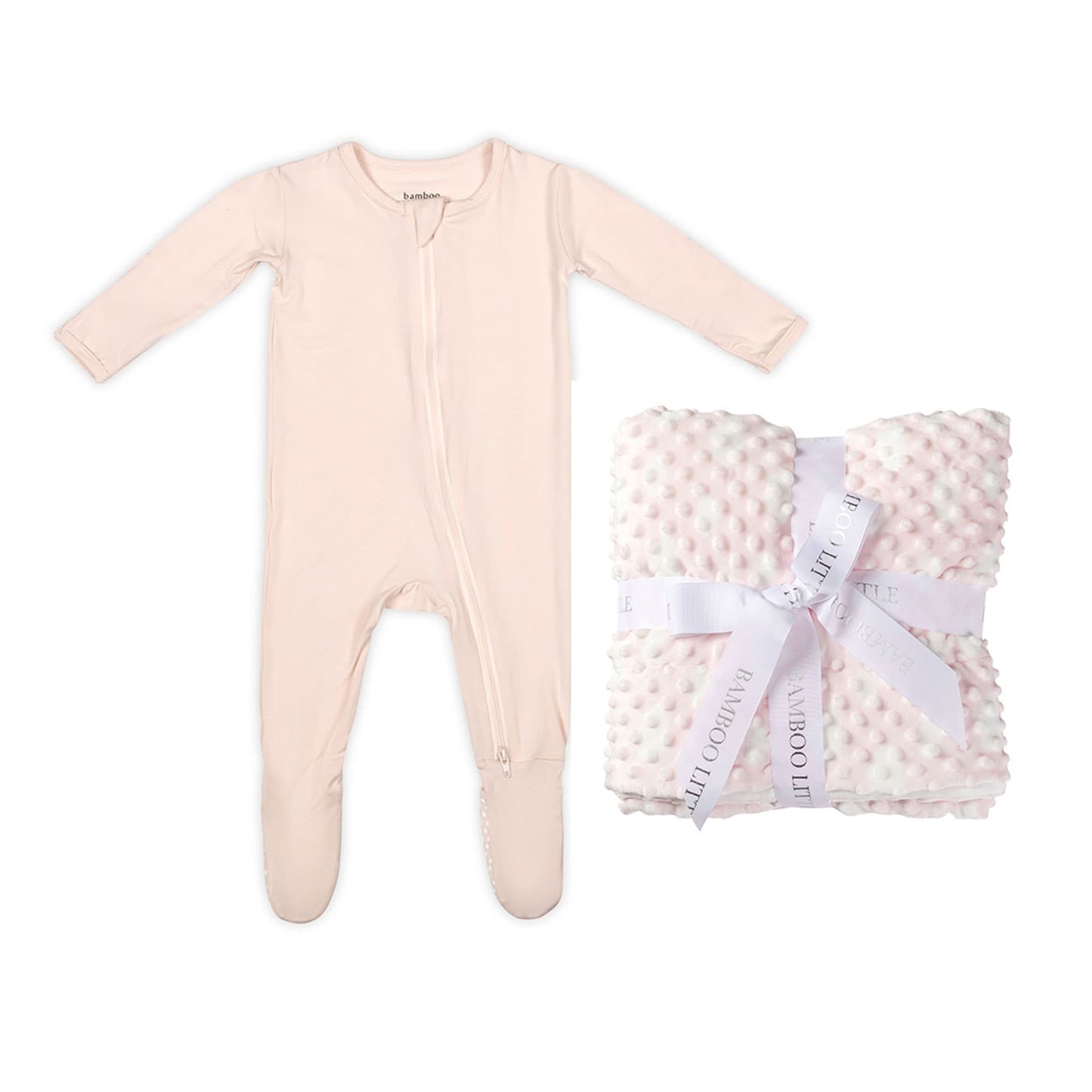Pink Cloud Blanket & Footie Gift Set ($99 value)
