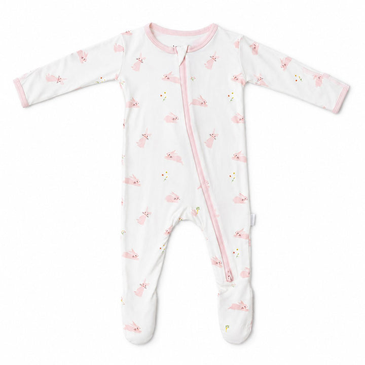 Bunny Zippered Footie