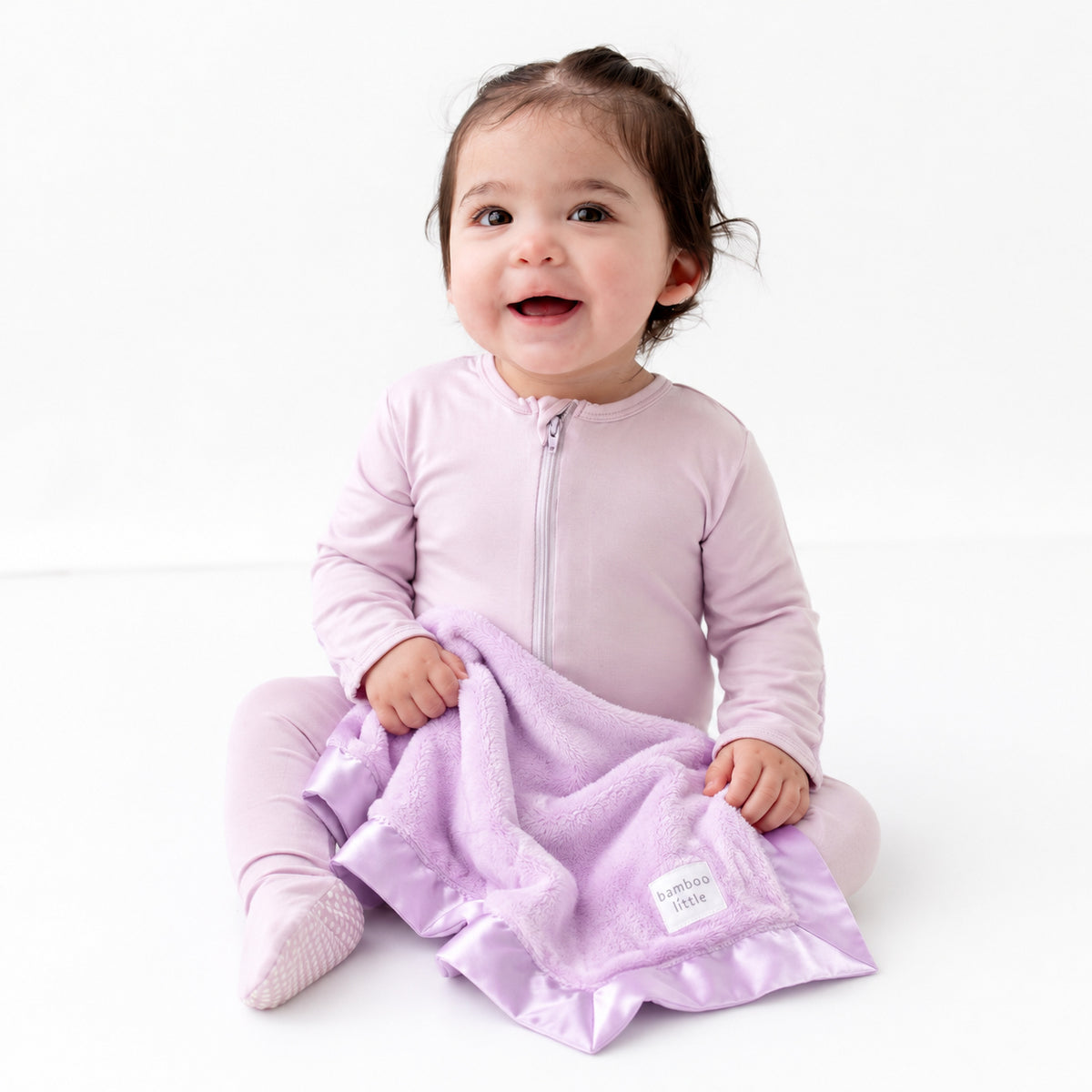 Lavender Plush Security Blanket