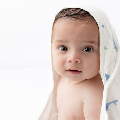 Whale Hooded Towel Set