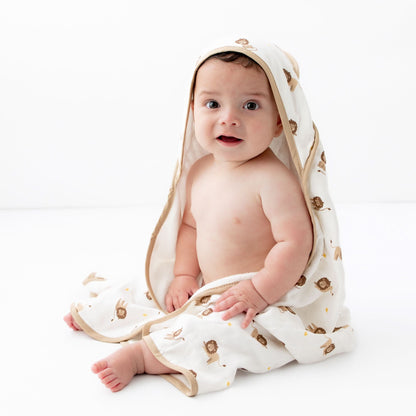Lion Hooded Towel Set