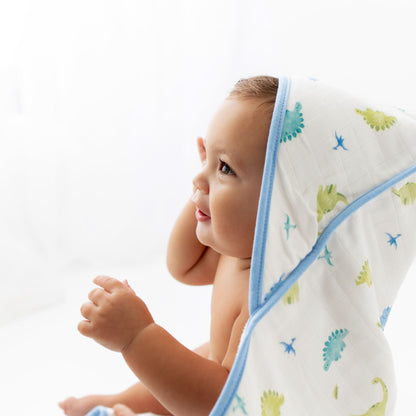 Dinosaur Hooded Towel Set