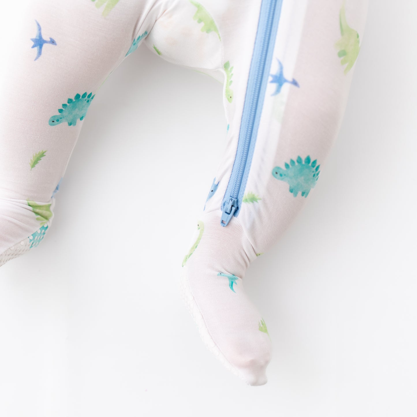Dinosaur Zippered Footie