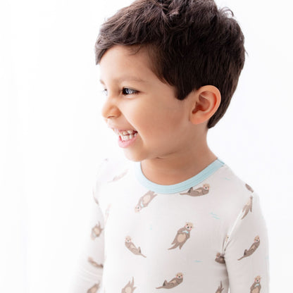 Otter Pajama Set