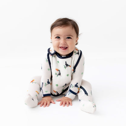 Toucan Bib Set