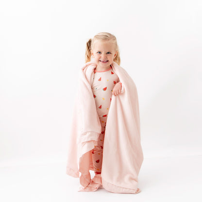 Pink Plush Blanket