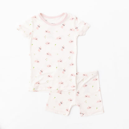 Bunny Short Sleeve Pajama Set