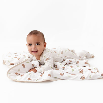 Sloth Zippered Footie