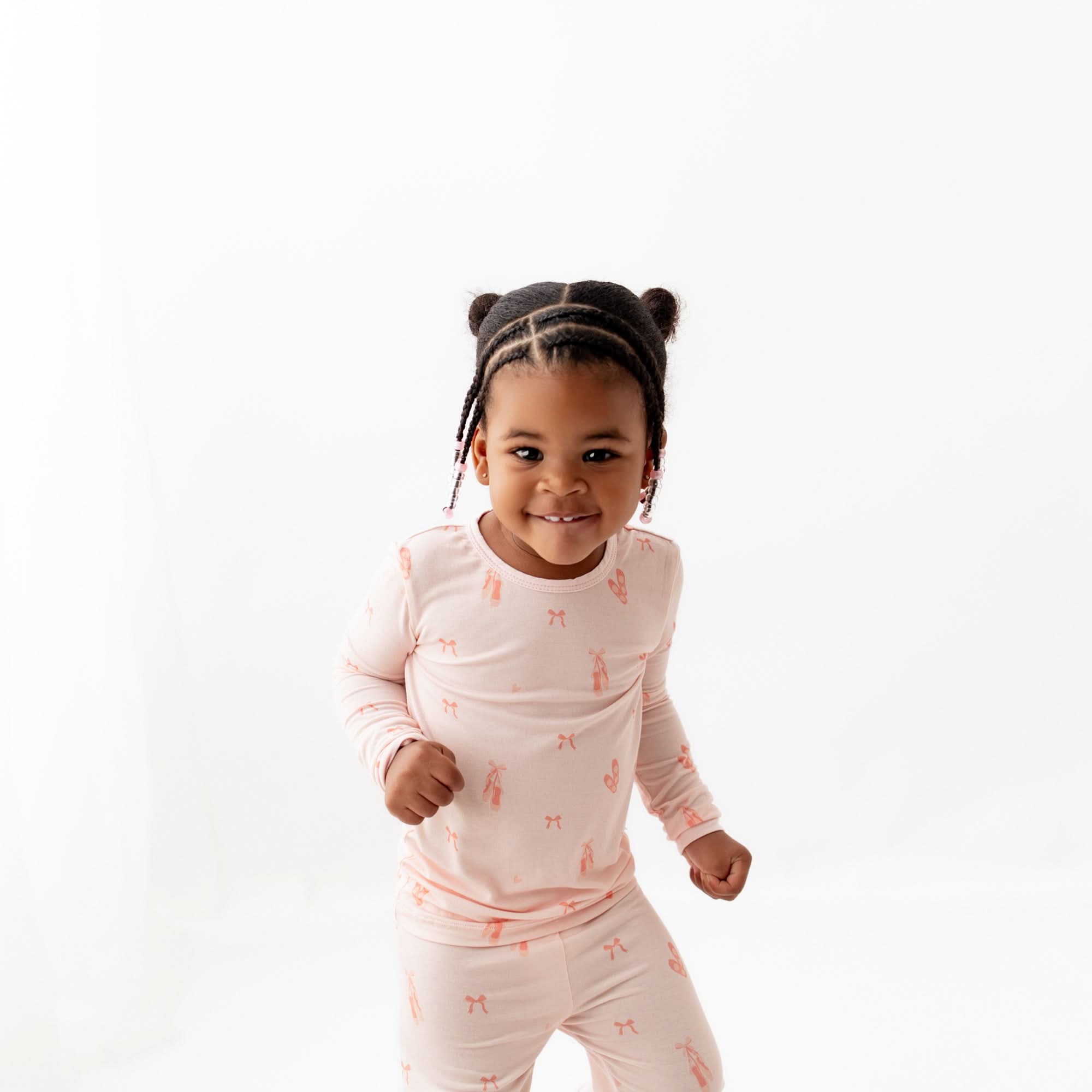 Ballerina Toddler Pajama Set – Soft Viscose Made from Bamboo
