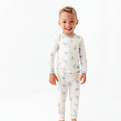 Hippo Pajama Set