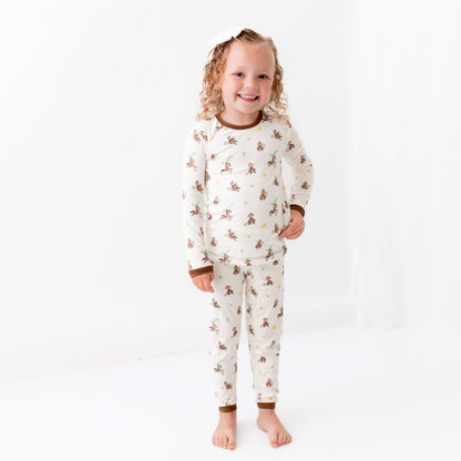 Monkey Pajama Set