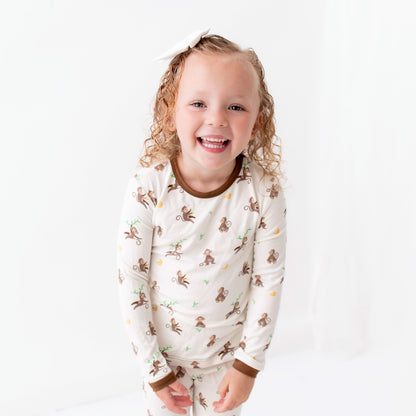 Monkey Pajama Set