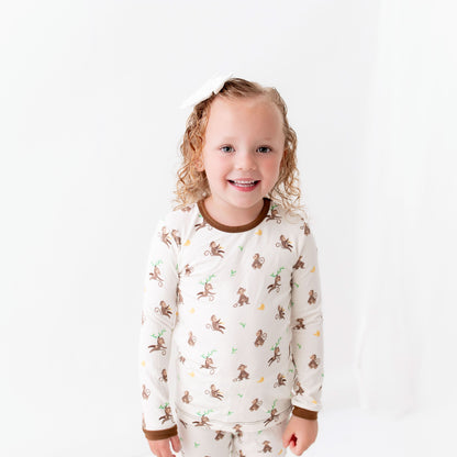 Monkey Pajama Set