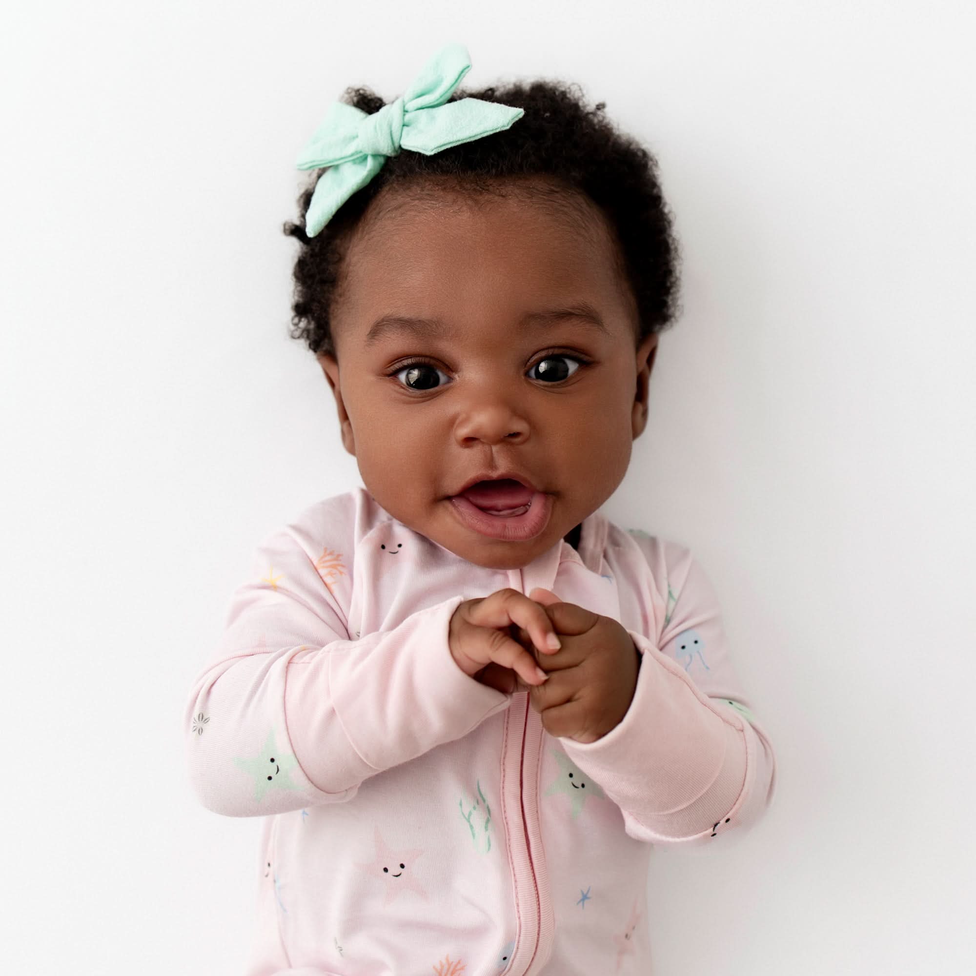Starfish Convertible Baby Romper | Bamboo Little