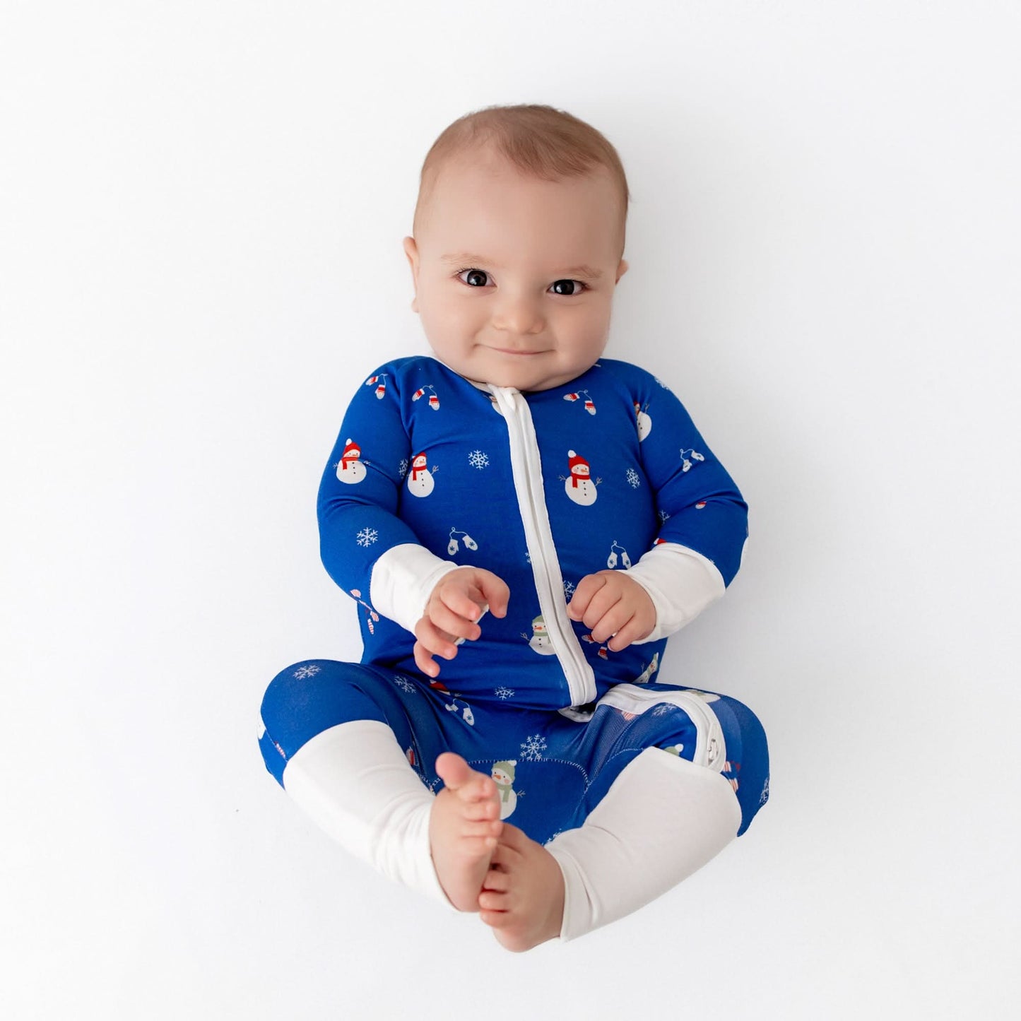 Snowman Convertible Romper