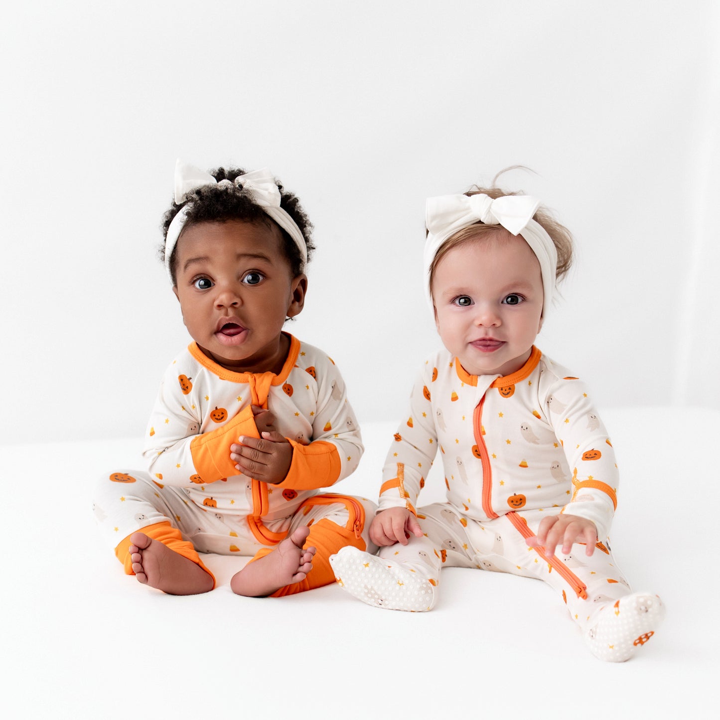 Halloween Zippered Footie