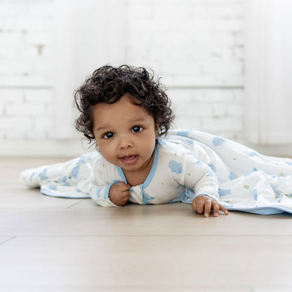 Hippo Zippered Footie