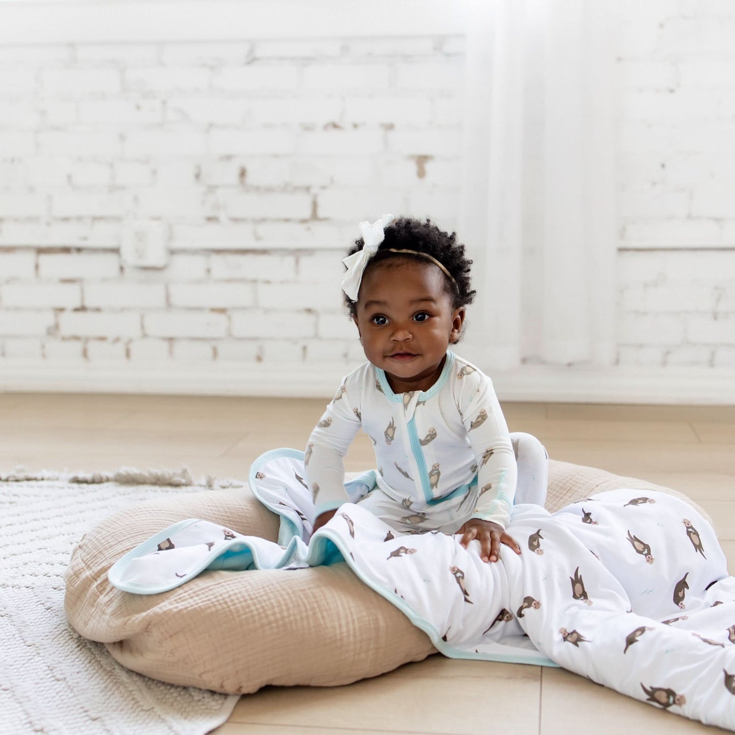 Otter Baby Blanket
