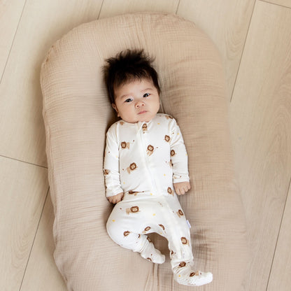 Lion Zippered Footie