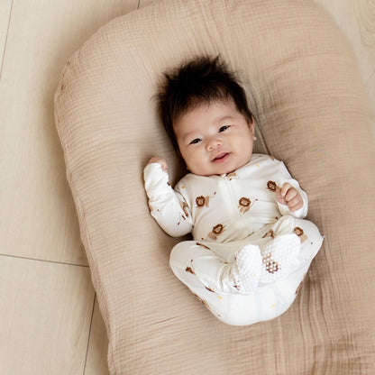 Lion Zippered Footie