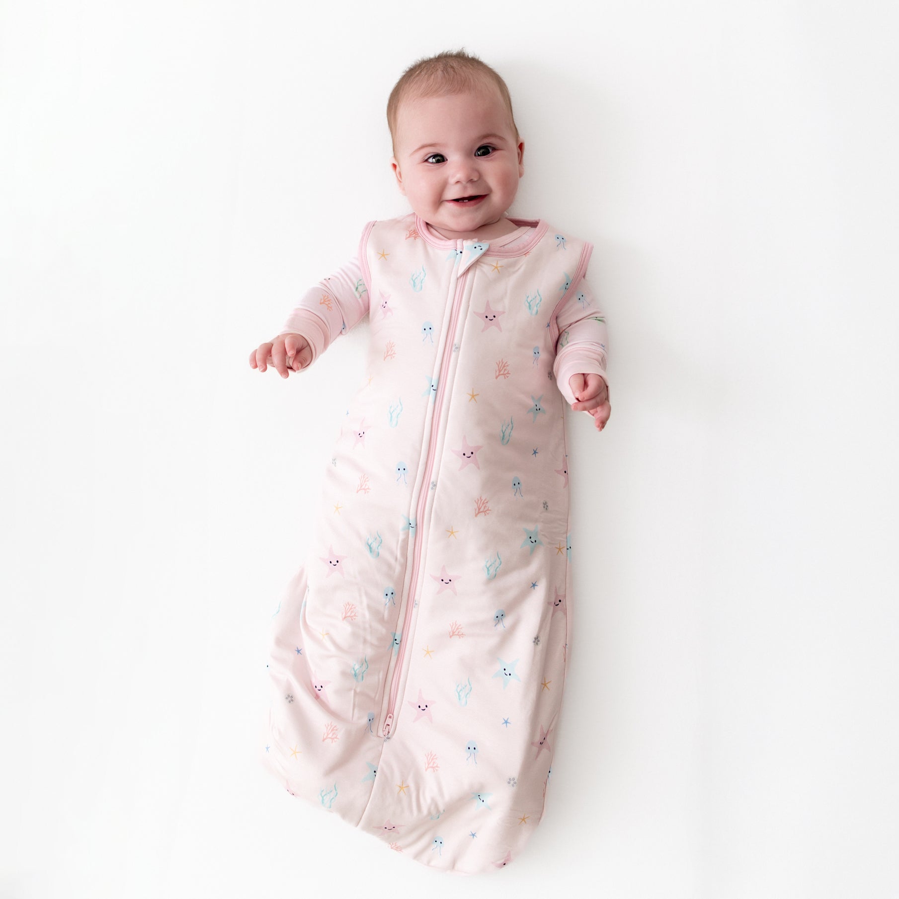 Starfish Sleep Sack (1.0 Tog) | BambooLittle – Bamboo Little