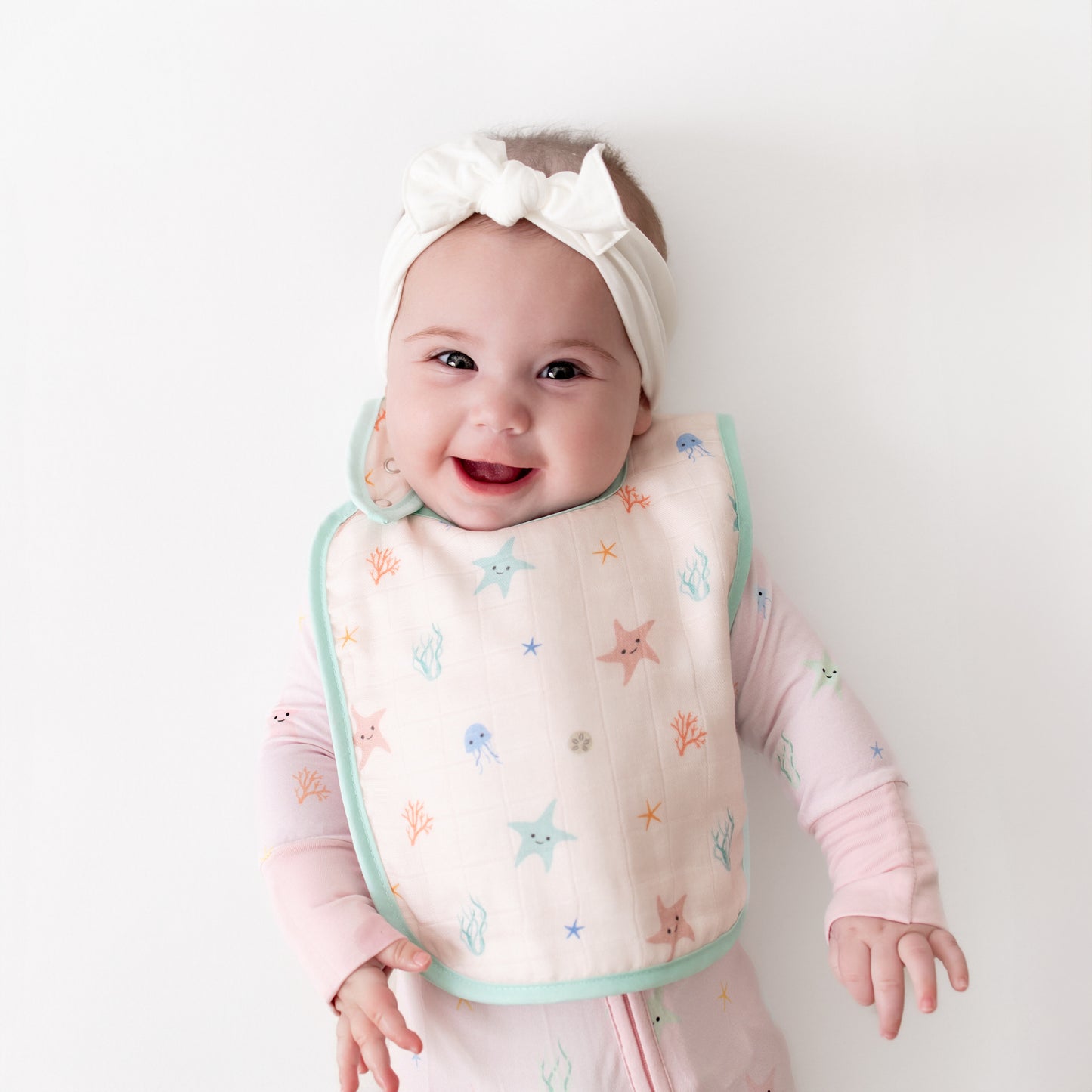 Starfish Bib Set