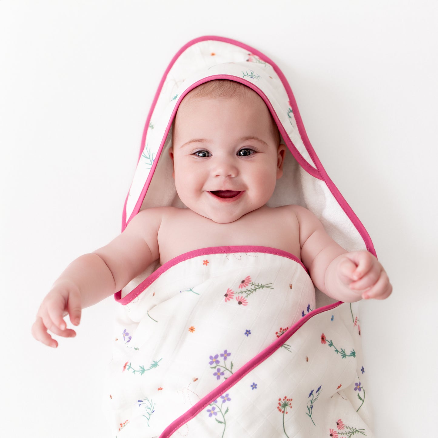 Wildflowers Hooded Towel Set