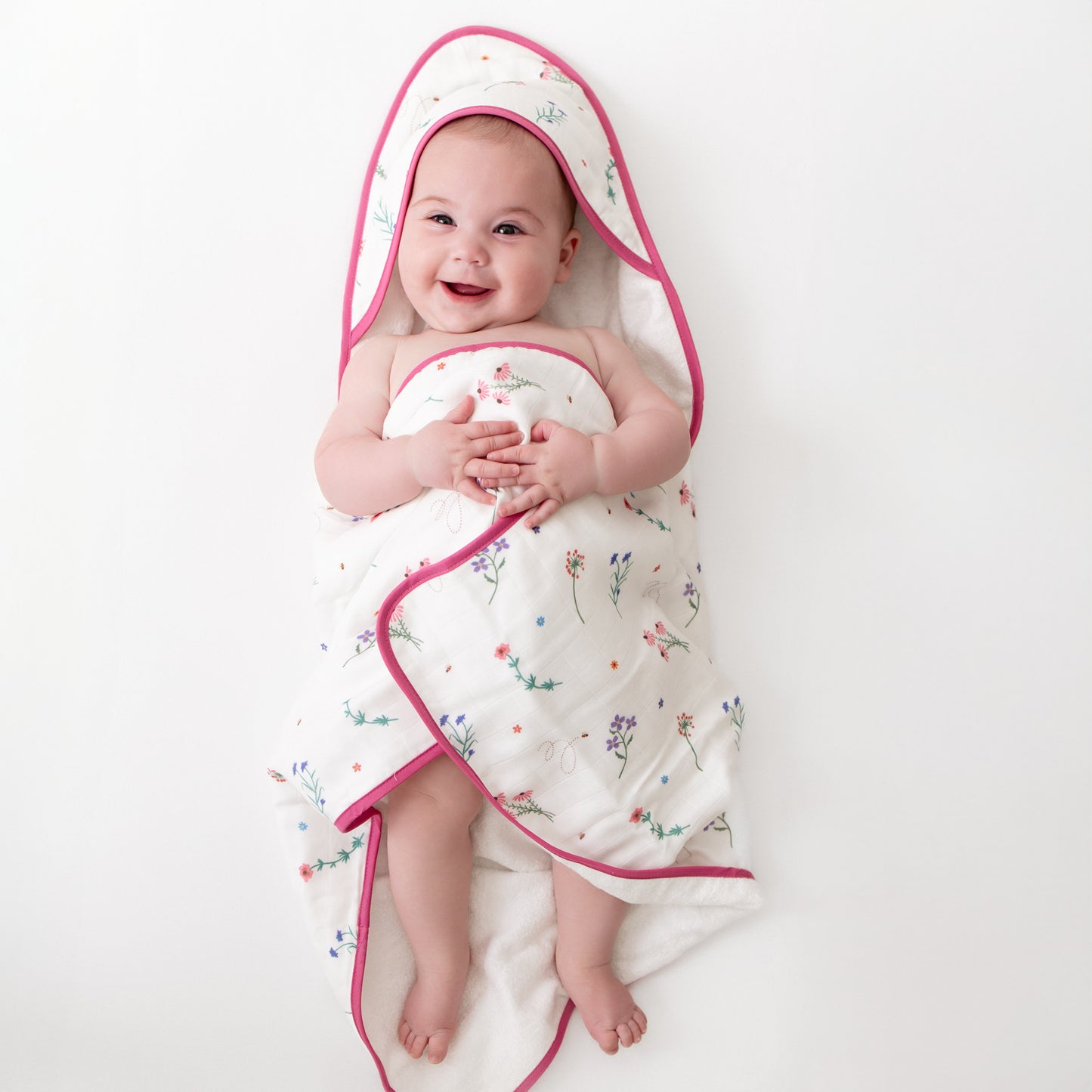 Wildflowers Hooded Towel Set