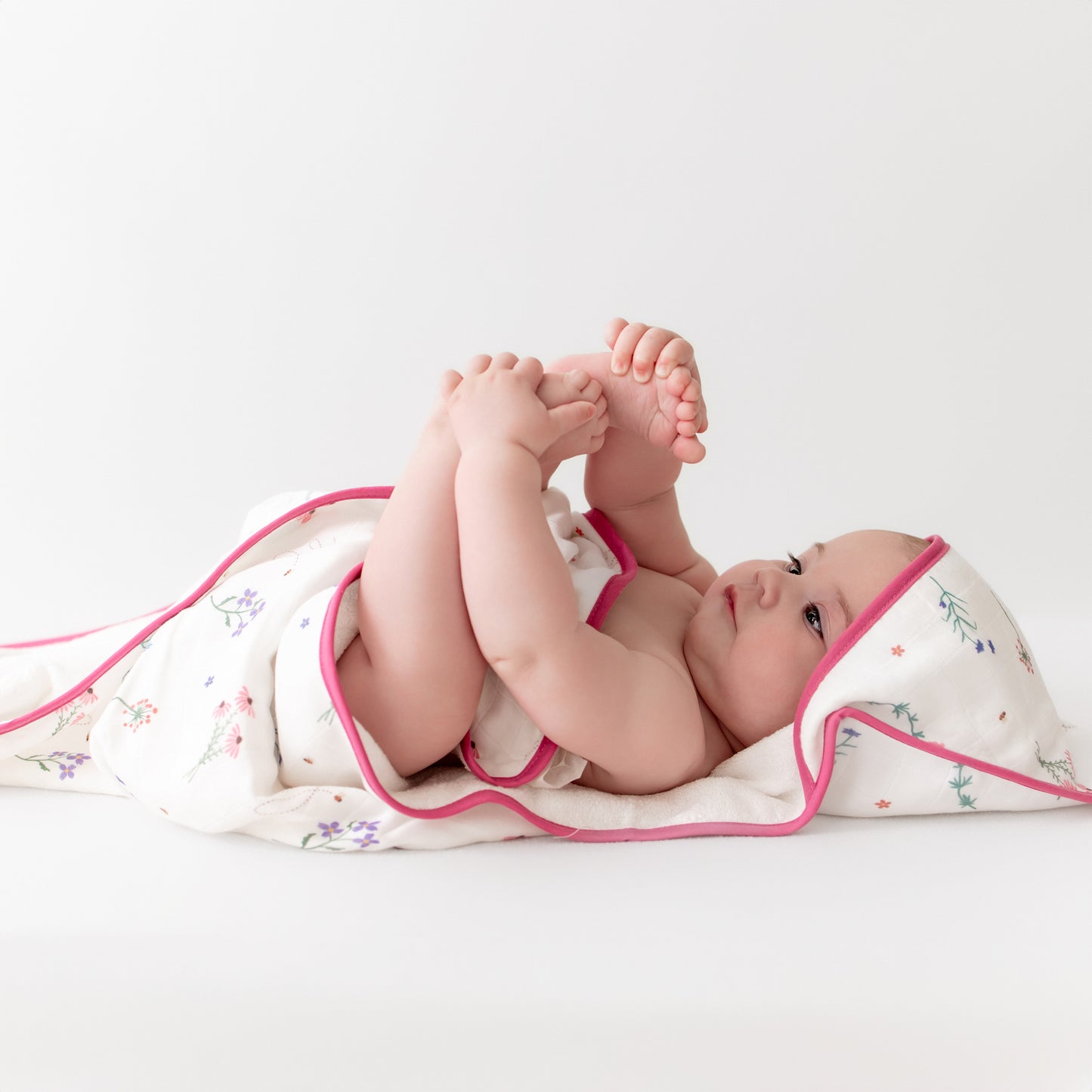 Wildflowers Hooded Towel Set