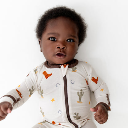 Western Zippered Footie