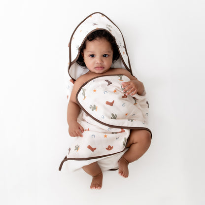 Western Hooded Towel Set