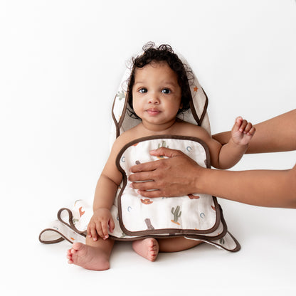 Western Hooded Towel Set