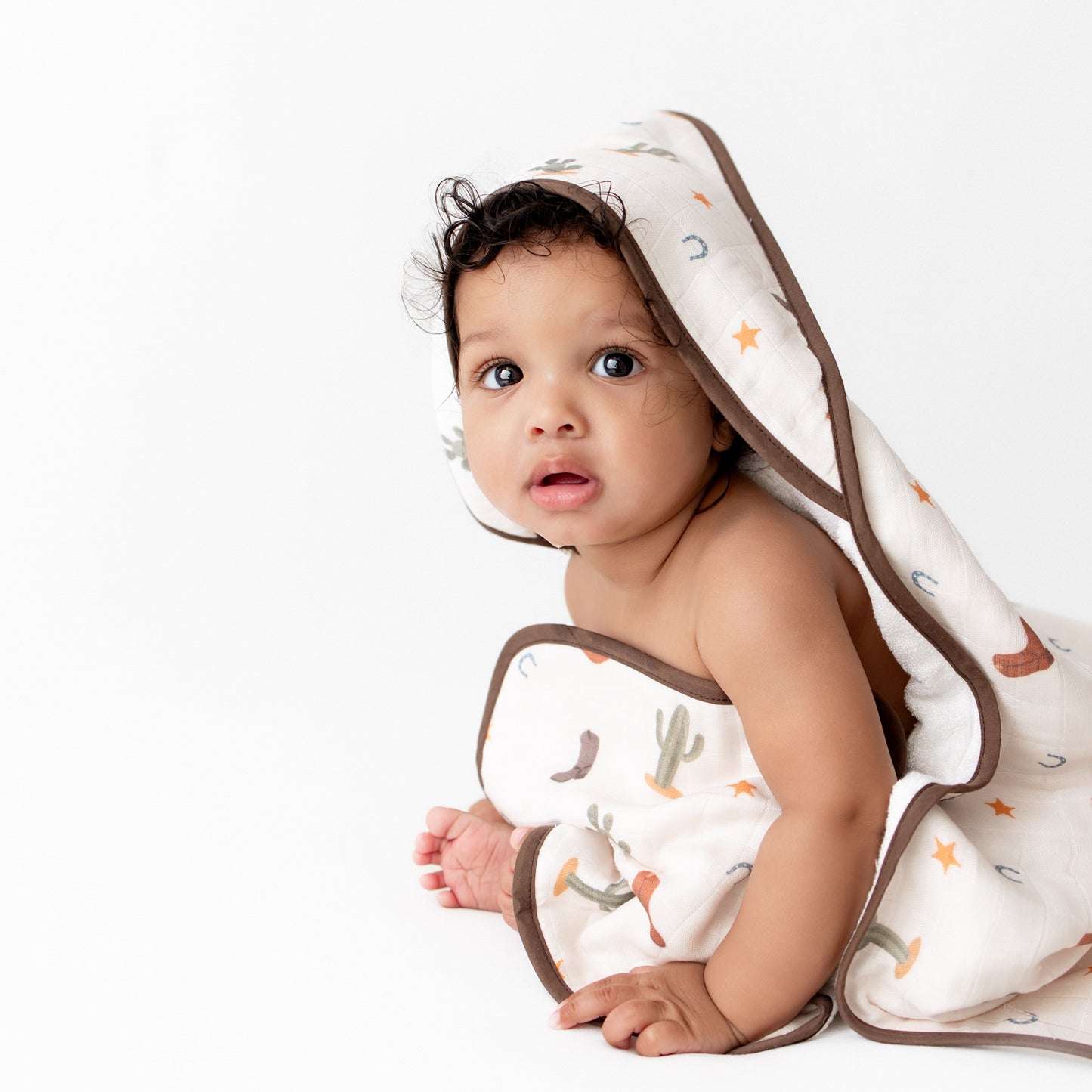 Western Hooded Towel Set