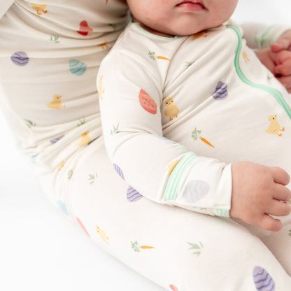 Easter Zippered Footie