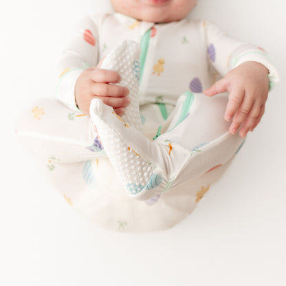 Easter Zippered Footie